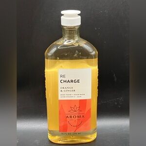Bath & Body Works Aroma Recharge Orange & Ginger Body Wash / Foam Bath 10 fl oz